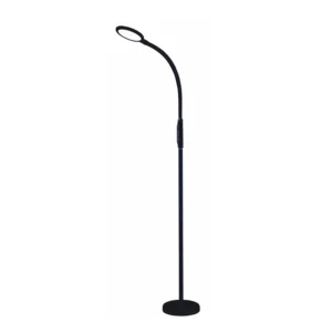 Adjustable LED Floor Lamp with 360° Gooseneck
