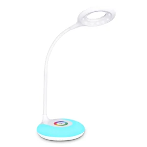 Rechargeable RGB LED Desk Lamp with Eye-Caring Light – Ideal Night Light for Children’s Bedrooms