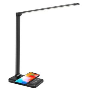 Multifunctional LED Desk Lamp with 10W Wireless Charging