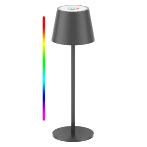 Rechargeable Cordless LED Table Lamp with 3000K Warm Light