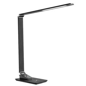 Aluminum Desk Lamp with USB & Wireless Charging